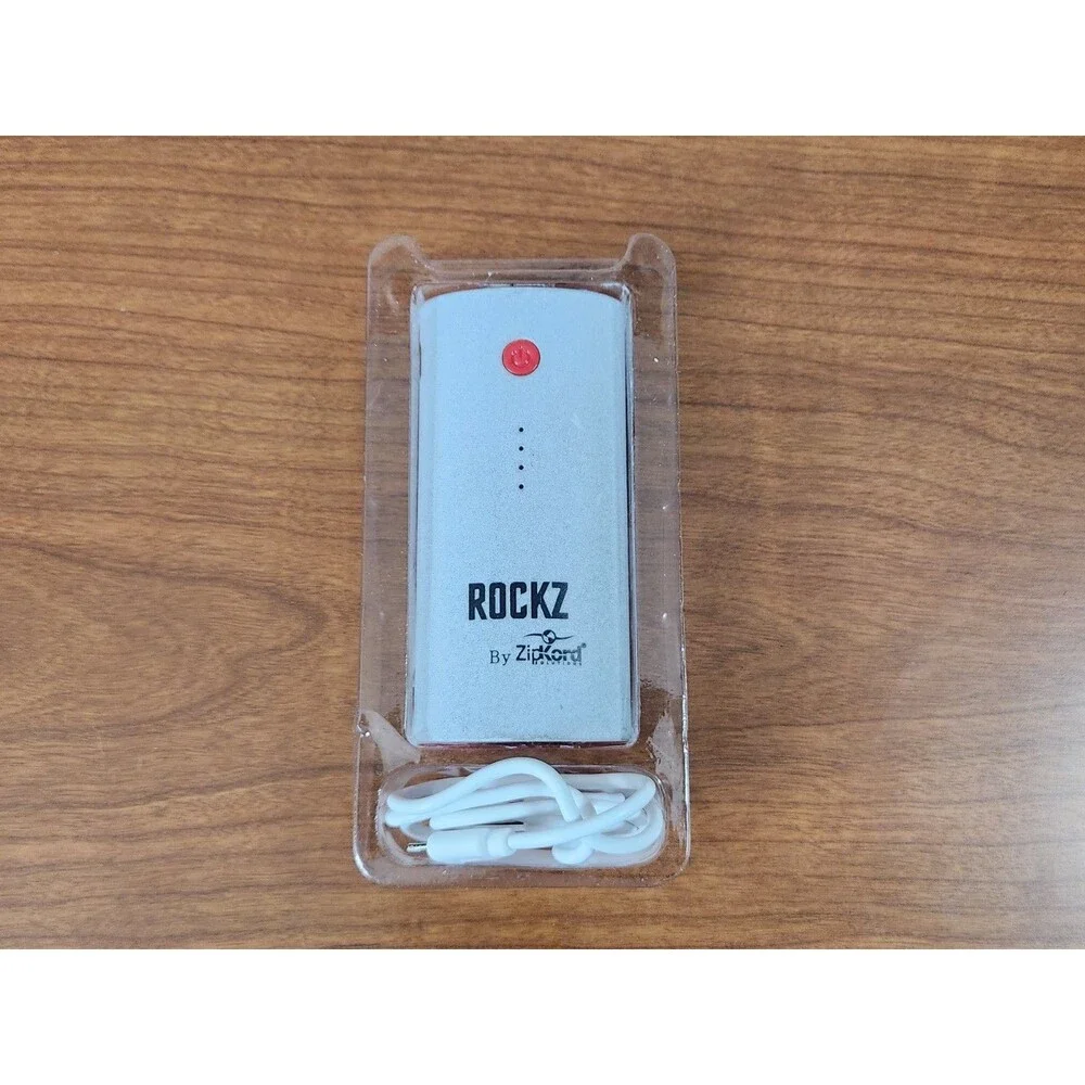 ZipKord Rockz External Power Bank 3600 mAh New Tested Working